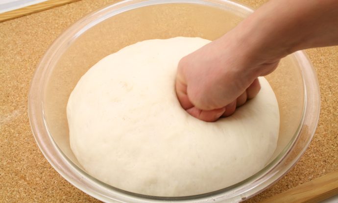 チーズ入りプチパン手順画像