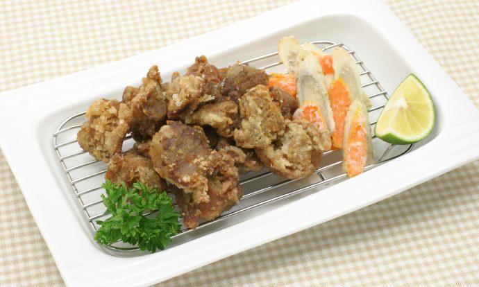 砂肝の竜田揚げ