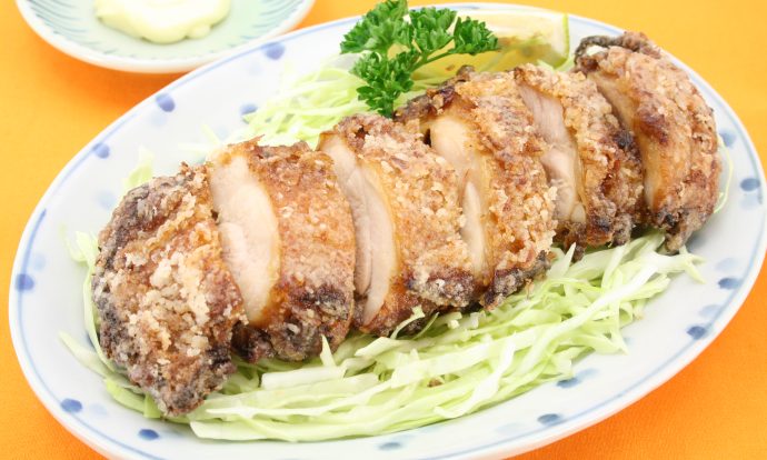 鶏肉のパリパリ竜田揚げ