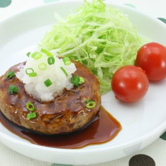 とれとれいわしの照り焼き豆腐ハンバーグ