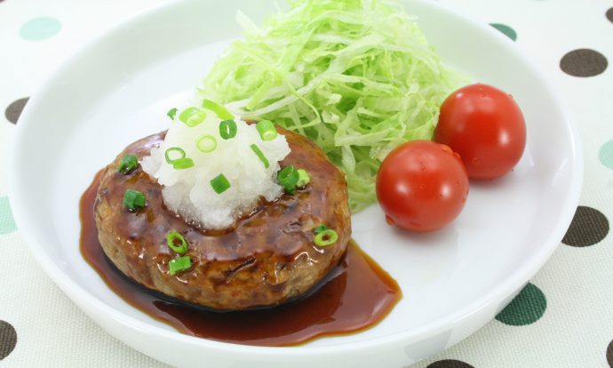 とれとれいわしの照り焼き豆腐ハンバーグ