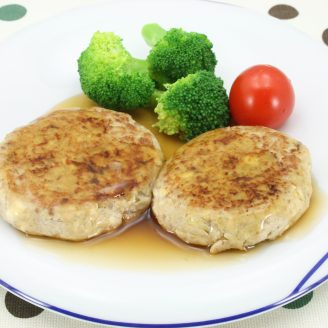 れんこん入りハンバーグ