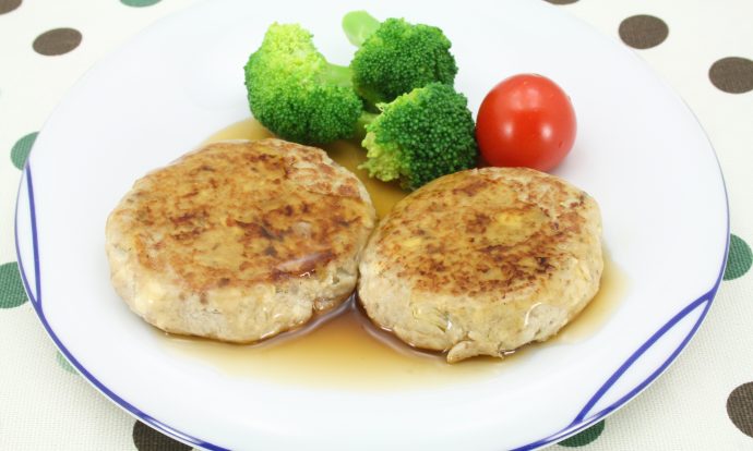 れんこん入りハンバーグ