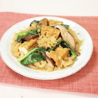 厚揚げ入り切り干し大根