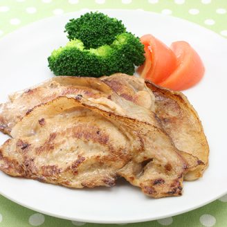 豚肉のカレー風味しょうが焼き