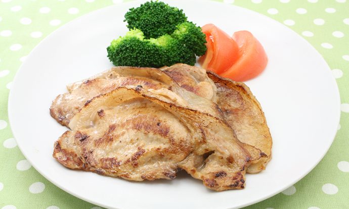 豚肉のカレー風味しょうが焼き