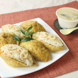 れんこん入りいなり寿司