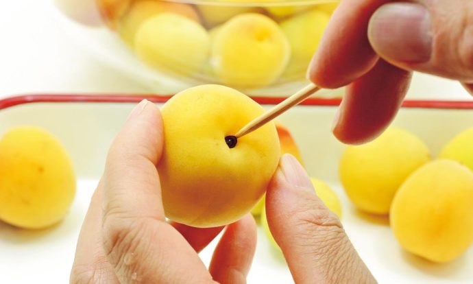 手作り梅干し手順画像