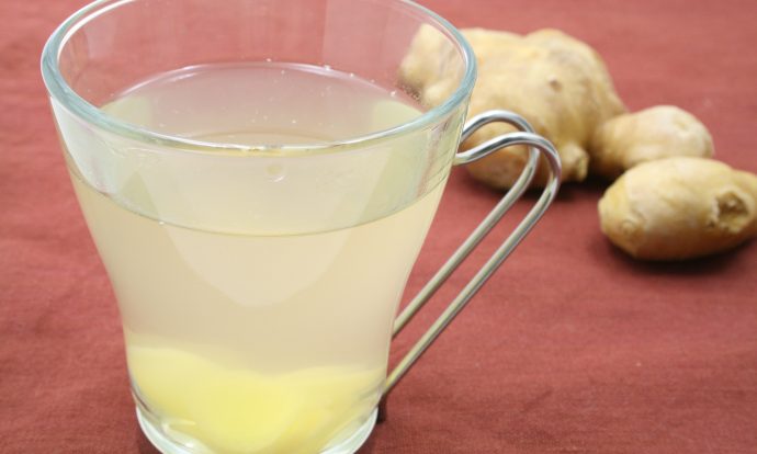 ホットジンジャーレモン