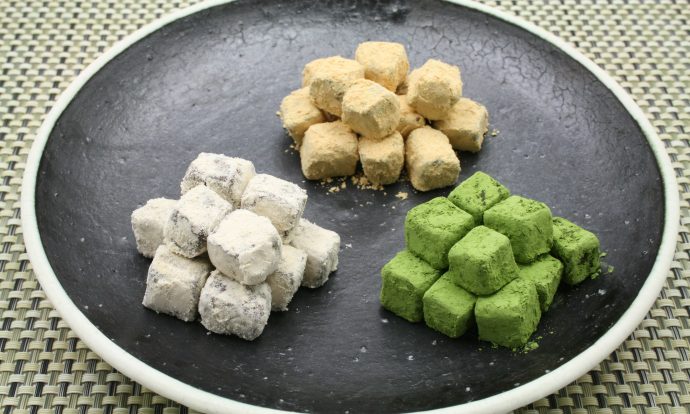 和風味キューブチョコレート