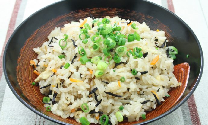 切干大根の炊き込みごはん