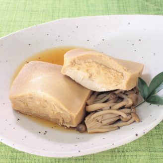 高野豆腐のひき肉詰め煮