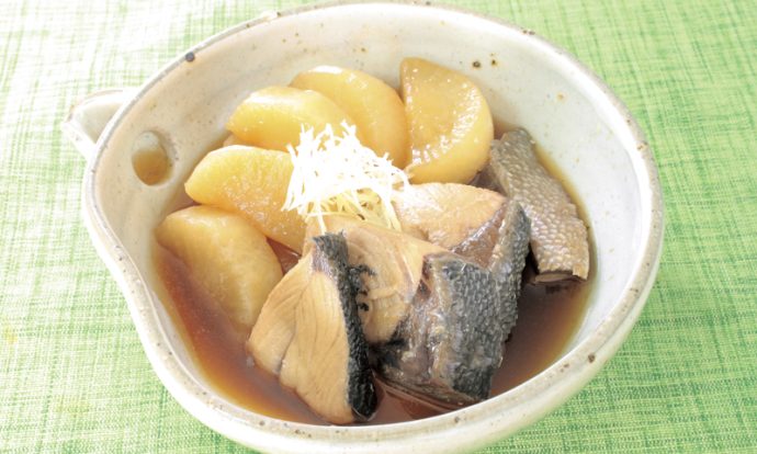 万能つゆでぶり大根