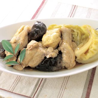 鶏肉とキャベツのやわらか煮