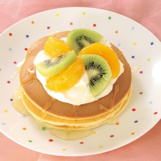 スフレパンケーキ