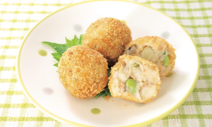 鮭じゃがコロッケ