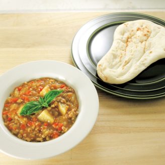 キーマカレー＆ナン