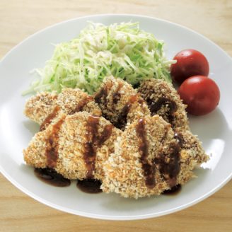豚ヒレのパン粉焼き