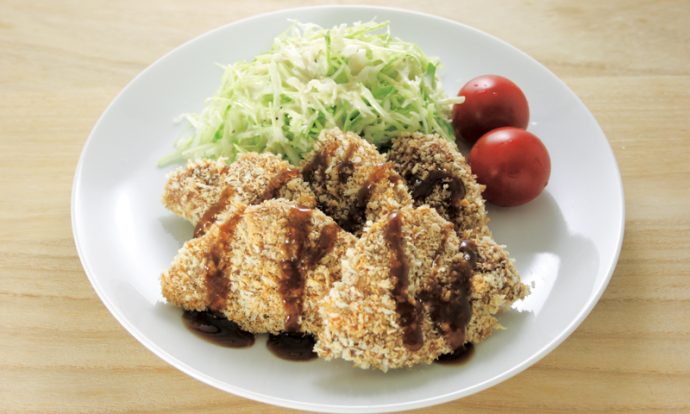 豚ヒレのパン粉焼き