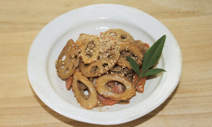 ちくわ入りれんこんきんぴら