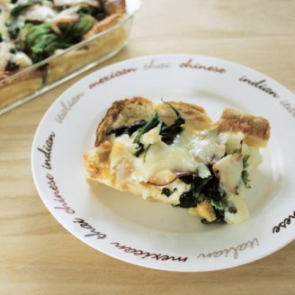 ほうれん草のパンキッシュ