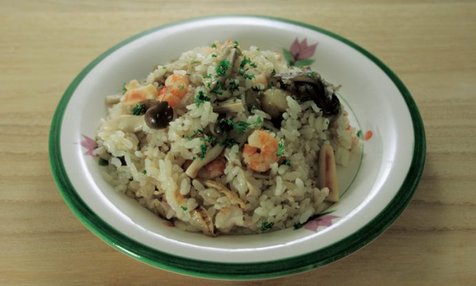 シーフードピラフ