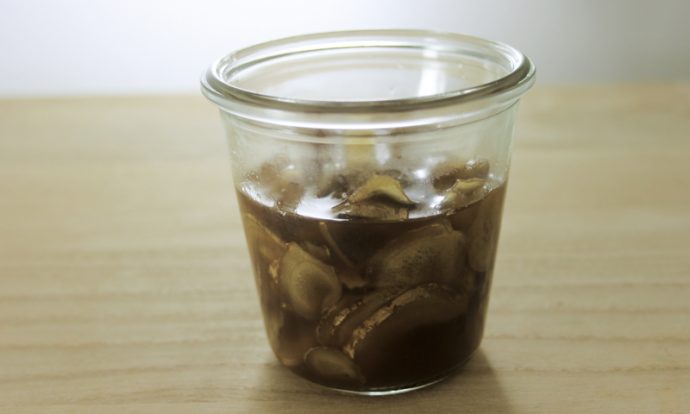 手づくりジンジャーシロップ