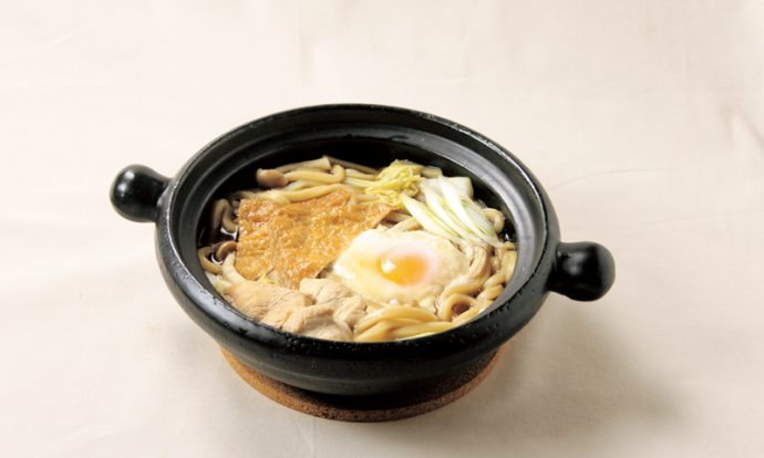 鶏むね肉の鍋焼きうどん