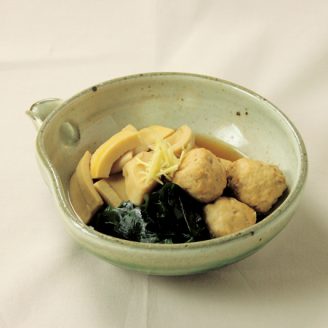 鶏だんご入り若竹煮
