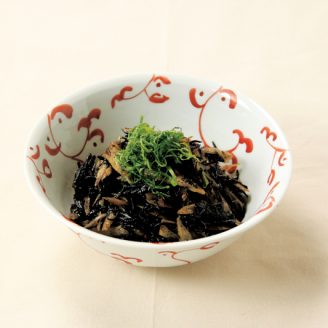 ごぼうとひじきの梅サラダ