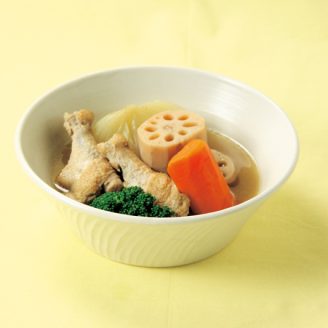 鶏手羽元と根菜の和風ポトフ