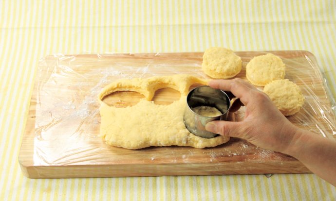 スコーン手順画像