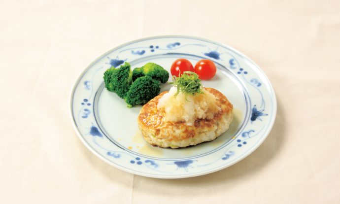 和風豆腐ハンバーグおろしポン酢