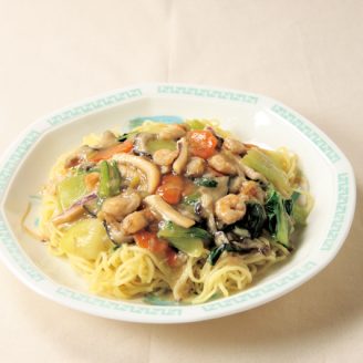 海鮮あんかけ焼きそば