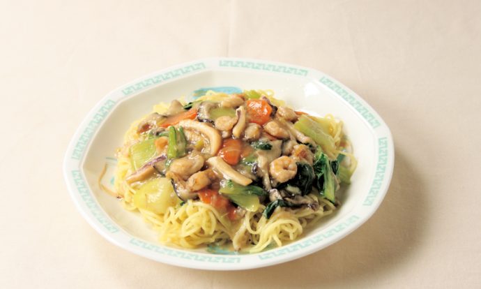 海鮮あんかけ焼きそば