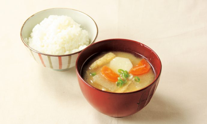 甘酒入りみそ汁