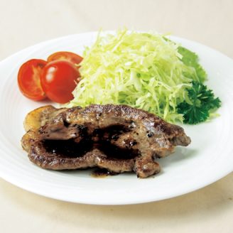 豚肉の焦がしバター醤油ソテー