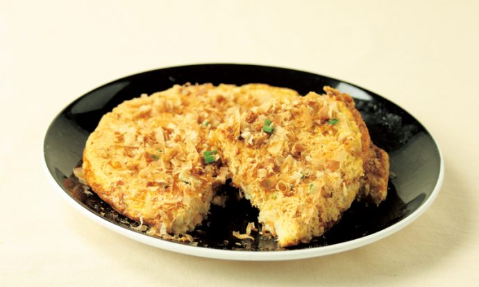 たらこのふわふわ山芋焼き