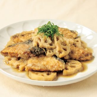 ぶりとれんこんのみぞれ煮