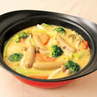 コーンクリーム鍋