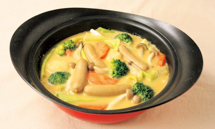 コーンクリーム鍋