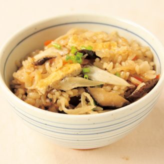 切干大根の炊き込みご飯