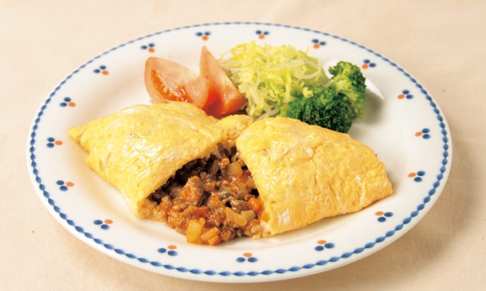 ポテトミートオムレツ