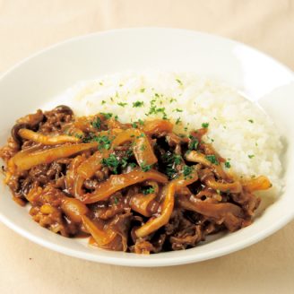 ケチャップで簡単！ハヤシライス