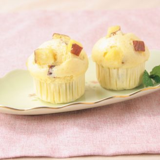 さつまいものふわふわ蒸しパン