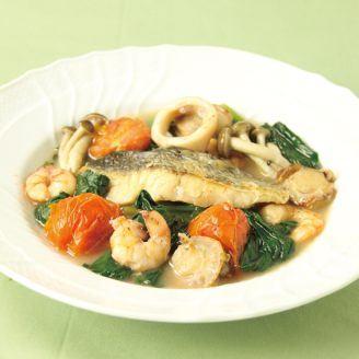 スズキのアクアパッツァ