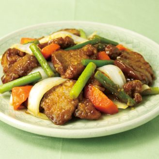 にんにくの芽入り！スタミナ酢豚