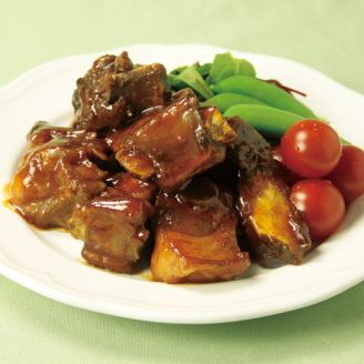 スペアリブのケチャップ煮