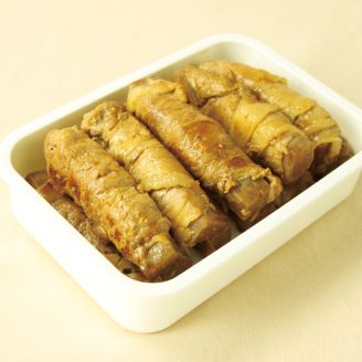こんにゃくの豚肉巻き
