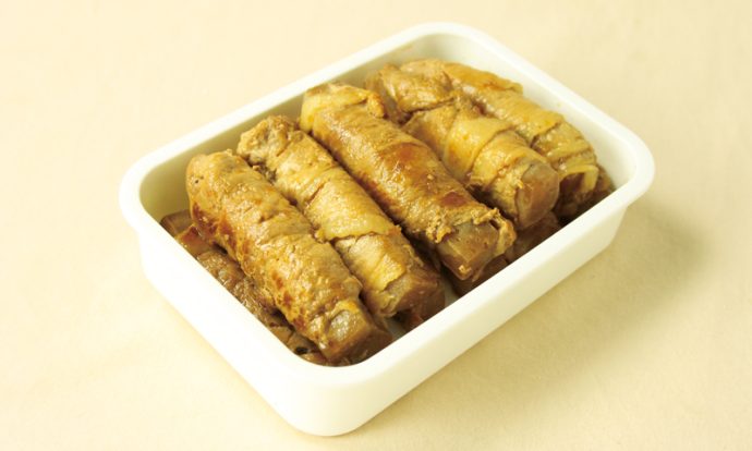 こんにゃくの豚肉巻き